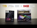 【Huan】 1TB SSD和64GB記憶體! 我的吃飯工具大升級 !