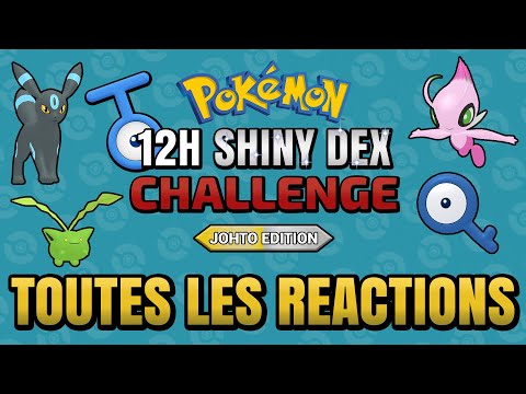 SHINY DEX CHALLENGE JOHTO ÉDITION : La Compilation !