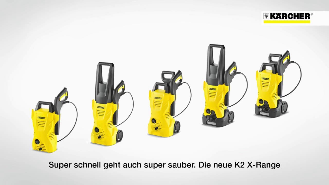 Karcher K2 Pressure Washer Range 