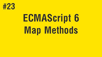 Learn ECMAScript 6 in Arabic #23 - Map Methods
