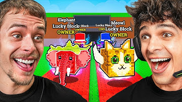 EXTREME Lucky Block Race In Steal A Brainrot!