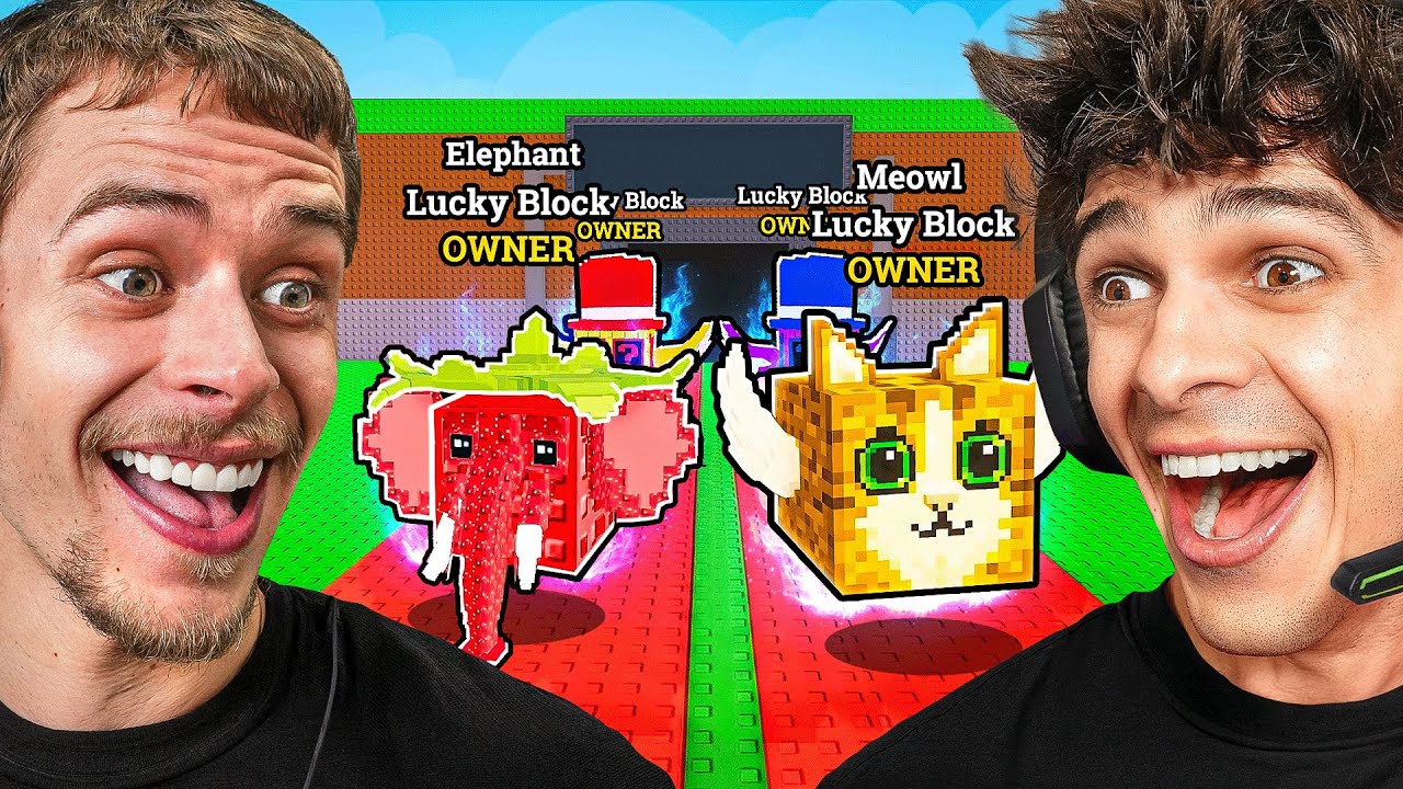 EXTREME Lucky Block Race In Steal A Brainrot!