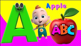 ABC Song with Balloons and Animals | Nursery Rhymes & Animal SongsAlphabet ABC Phonics Series