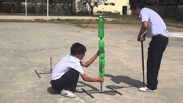 Tên lửa nước 10.11 -  2014 THPT Nguyễn An Ninh - Bình Duong