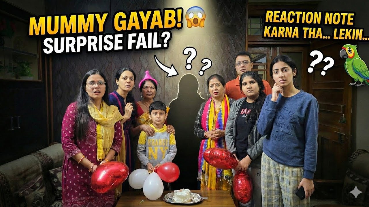 ​Mummy Gayab? 😱 Birthday Surprise Fail Ho Gaya! 😭 |Day With Amit | 