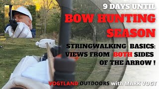 Traditional Archery Barebow String Walking Basics The View From Behind The Bow