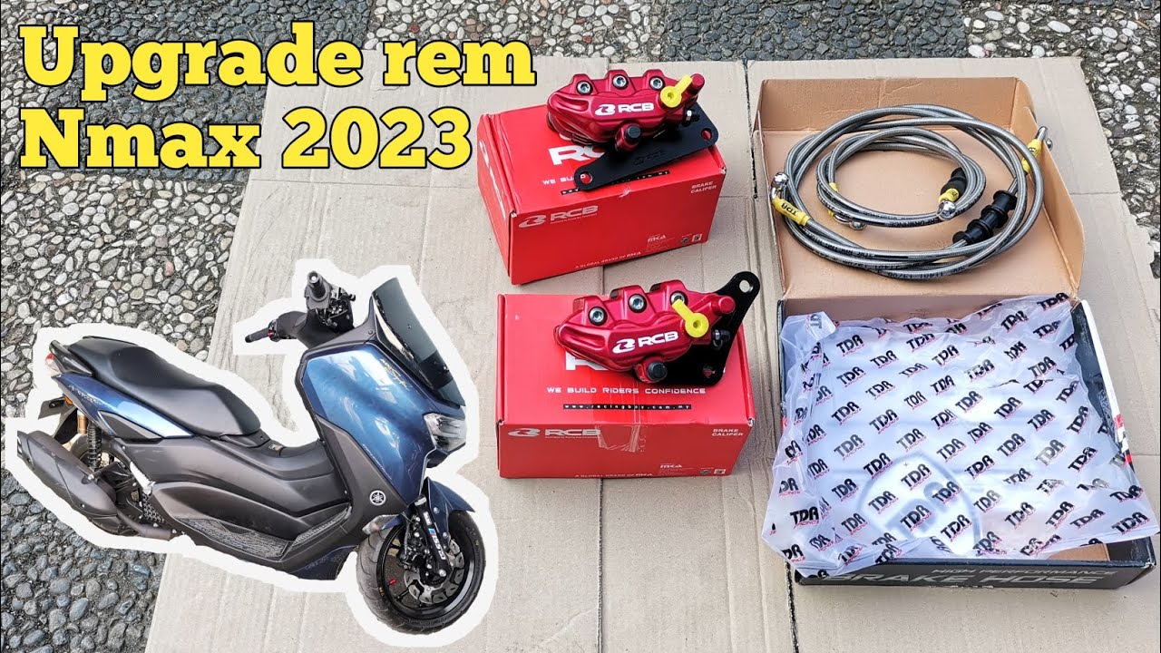 Pasang kaliper RCB di Nmax New 2023
