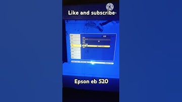 Epson EB 520 projector/how to change language in projector/how to change motherboard in projector