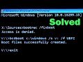 How to fix Bootrec /fixboot Access is denied Windows 10 (Complete Tutorial)