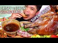 CRISPY LECHON ULO NG BABOY | PUTOK BATOK SOLO MUKBANG