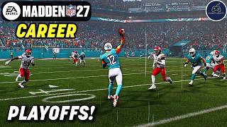 Our Playoff Debut Was an INSTANT CLASSIC! | MADDEN 27 Superstar Mode Career Part 18