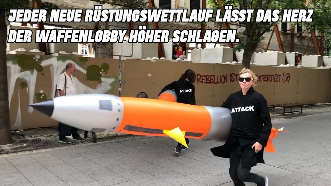Jeder neue Rüstungswettlauf lässt das Herz der Waffenlobby höher schlagen. - YouTube