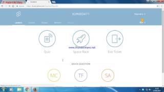 How to launch Quiz on Socrative
