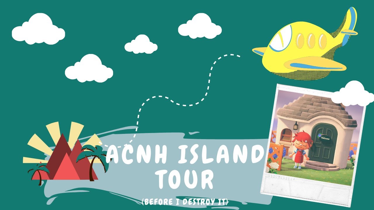 Animal Crossing New Horizons Island Tour - YouTube