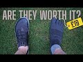 Testing barefoot socks