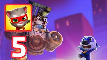 Talking Tom Hero Dash - Gameplay Part 5 (Android,IOS)