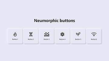How to Make Neumorphism Button with HTML CSS | HTML CSS Neumorphism Button @raselcoder