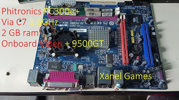 Via C7 Onboard + Geforce 9500GT