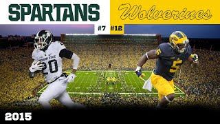 Trouble with the Snap! (#7 Michigan St Vs. #12 Michigan, October, 2015)
