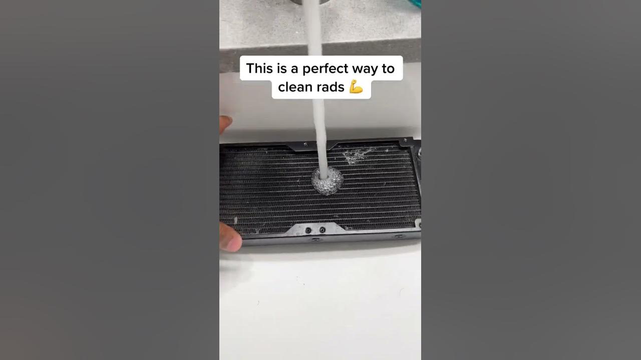 Is this the best way to clean PC radiator? 🤔 YouTube