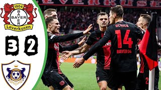 BAYERN LEVERKUSEN 3 : 2 QARABAG | EXTENDS HIGHLIGHTS | ALL GOALS