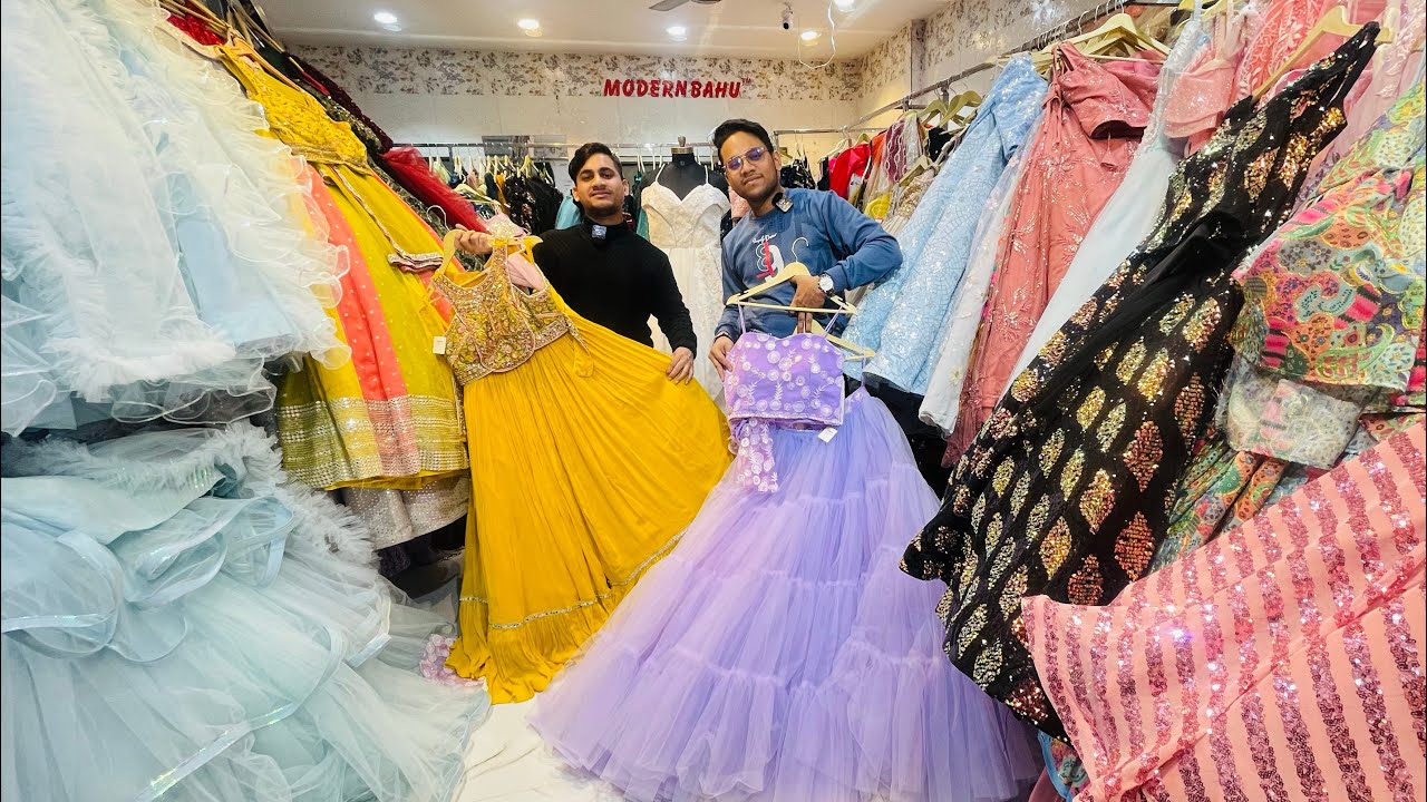 Gown Wholesale Market In Chandni Chowk | Gown Retail Market In Delhi | सबसे  सस्ते गाउन | Gown Wholesale Market In Chandni Chowk | Gown Retail Market In  Delhi | सबसे सस्ते गाउन | By Bridal KingFacebook