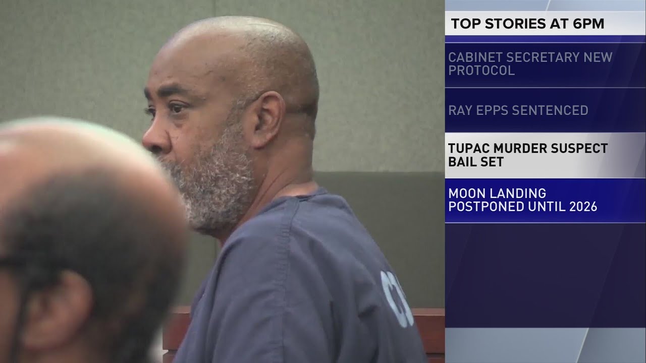 Former gang leader charged in killing of Tupac Shakur is allowed $750K bail and house arrest