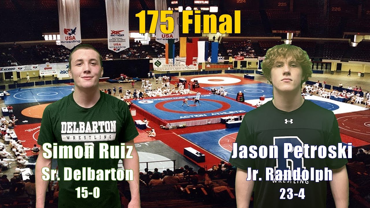 2023 Morris County Wrestling Tournament Final Round - 175 lbs.