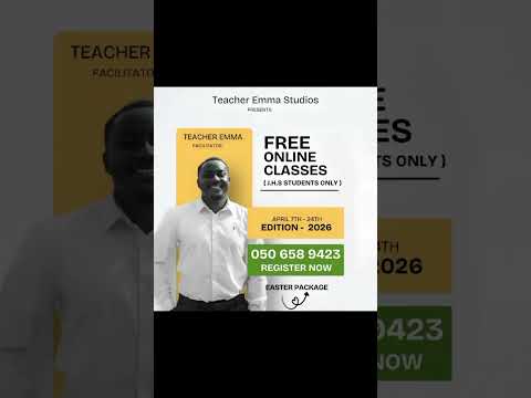 FREE ONLINE CLASSES #Free #BECE #online #teacher #teacheremma