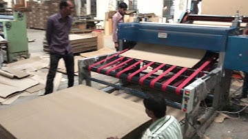 Servo Precision Automatic Rotary Paper Corrugated Sheet Cutting Machine