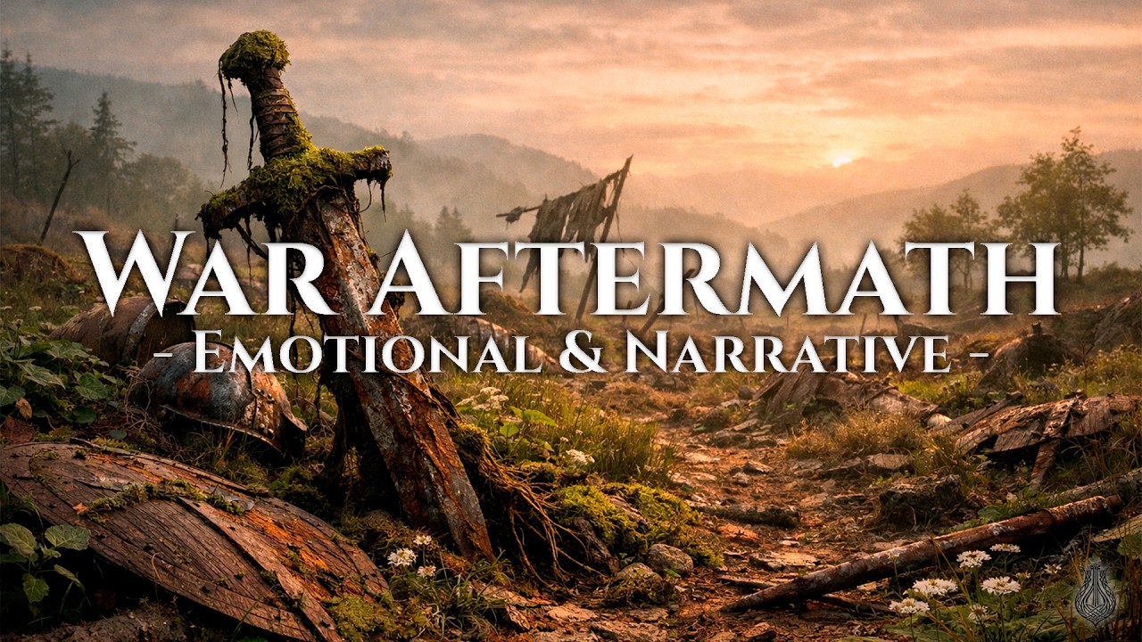 🌫 Echoes of a Fallen War ⚔️ | 1 Hour Somber Fantasy Music for D&D & RPG