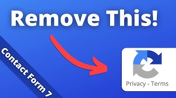 How to Disable the Contact Form 7 reCAPTCHA Badge on Every Page
