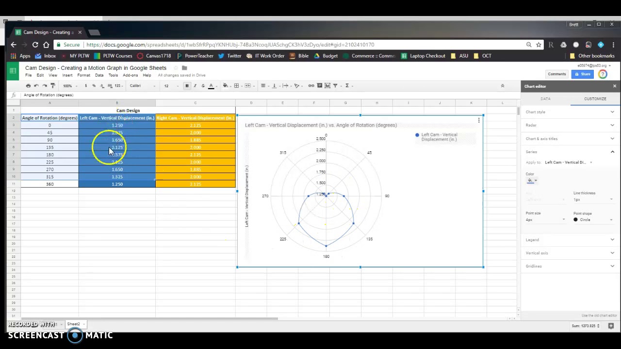 Motion Chart Google Spreadsheet