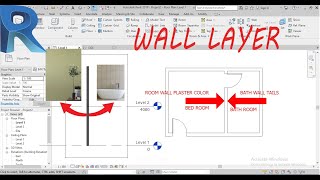 how to create wall layer in revit