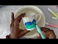 Dekho Pani Se Cup Par Kaise Ban Gaya Art! 😍 | Easy DIY Painting @MyArtMarker #art #painting #viral