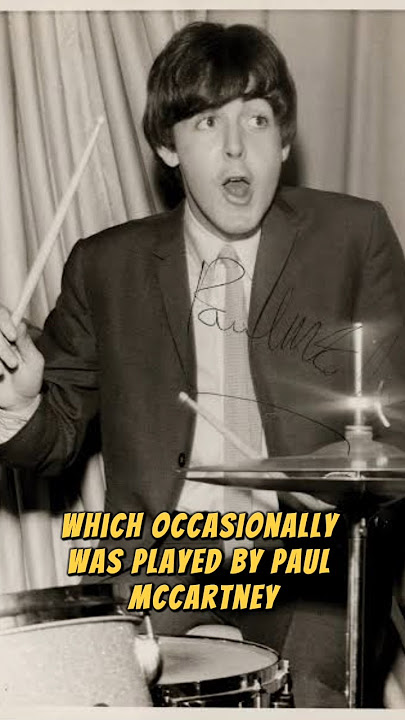 Paul on Ringo's drums. #beatlesforever #paulmccartney #thebeatles #ringostarr #fyp  #fypシ゚ #drums