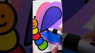 drawing and coloring butterflies #drawingbutterflies #drawing #coloringbutterflies #butterflies