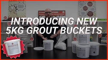 Introducing NEW FUGA-PAVE 5kg Grout Buckets | Tilers Tools