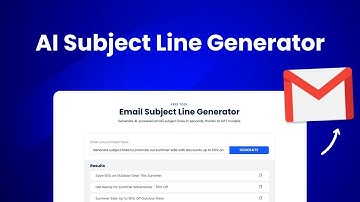 Generate subject lines with AI