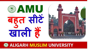 AMU many seats are vacant🔥| AMU MOP UP Round 2025| AMU Stray Vacancy 2025| AMU Admission 2025 Cla...