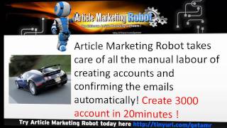 Article Marketing Robot Coupon - Save 50% Off For AMR Now