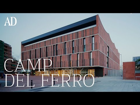 Camp del Ferro, un polideportivo moderno (y semienterrado) en Barcelona | AD España