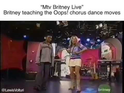 Britney Spears teaching Oops dance