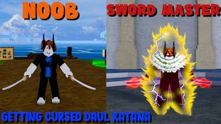Getting Cursed Daul Katana in Blox Fruits. by BaconHood 321 views 2 months ago 8 minutes, 23 seconds