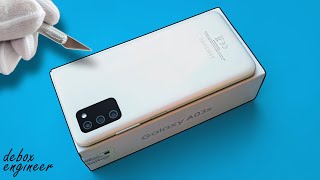 Samsung Galaxy A03s (White) Unboxing - ASMR