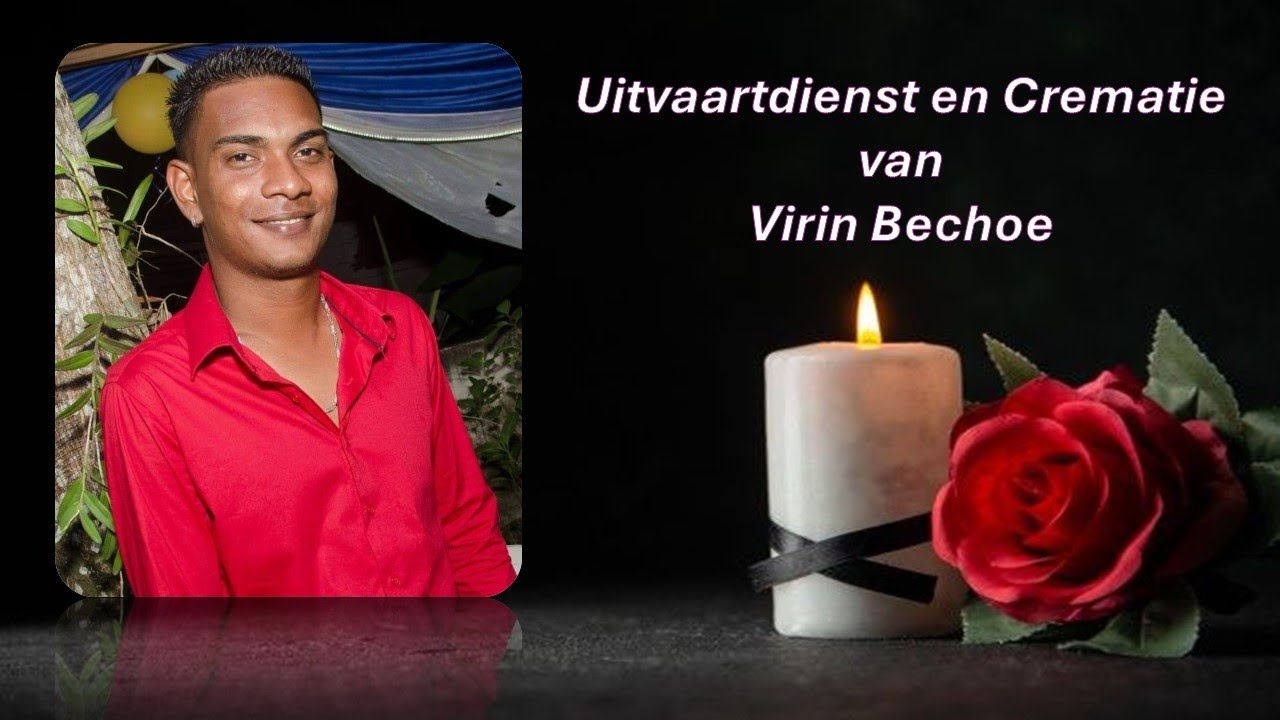 Bechoe LIVESTREAMING. Uitvaartdienst en crematie van Virin Bechoe - YouTube