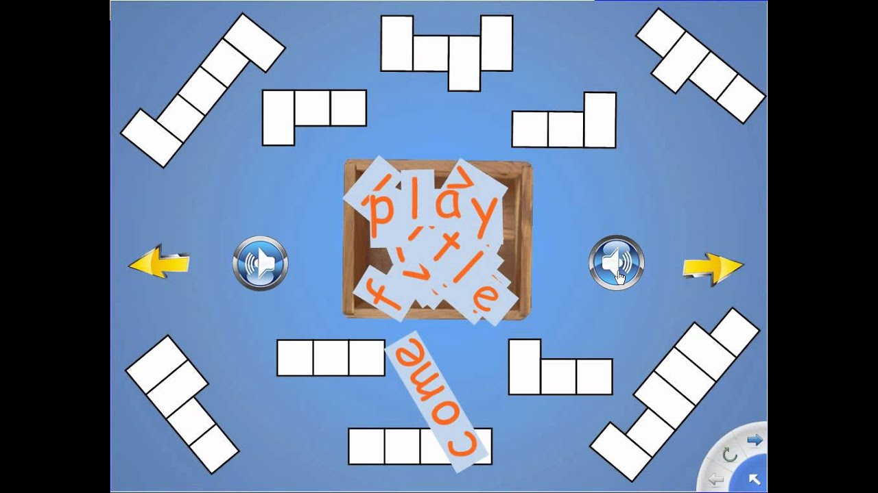demolition derby SMART Table Activity - High Frequency Words 9