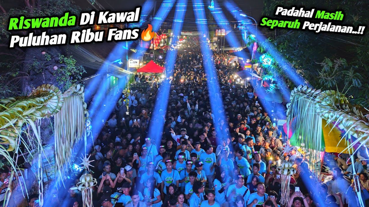 Pasuruan Luar Biasa🔥 Riswanda Di Kawal Ribuan Fans Di Karnaval Gunung Gangsir Pasuruan..!! 