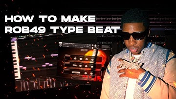 How I Make Rob49 Type Beats | How I Make Rob49 Loops From SCRATCH