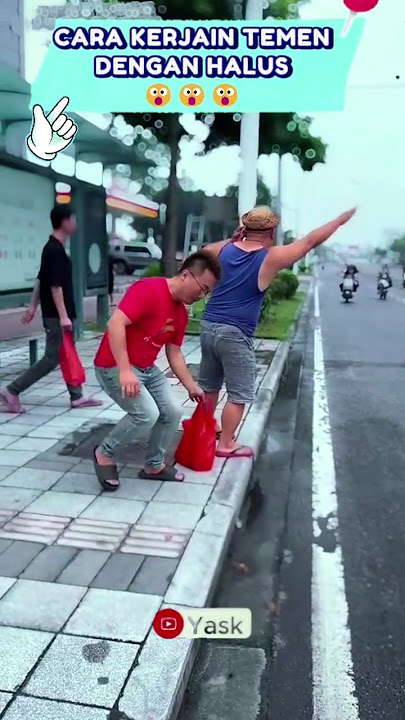 PRANK PLASTIK MERAH! Bapak Ini Sampe Bingung Cari Plastik Siapa!
